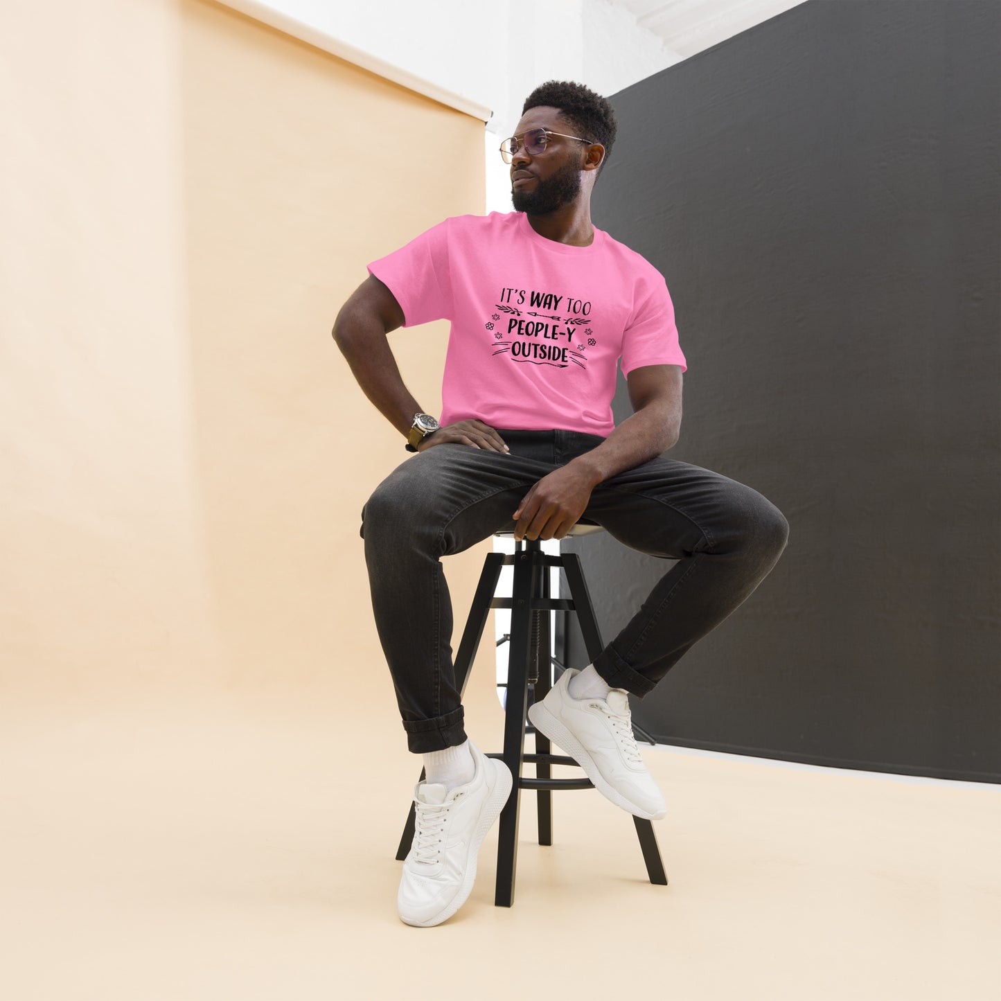 "Way Too People-y" Men's classic tee