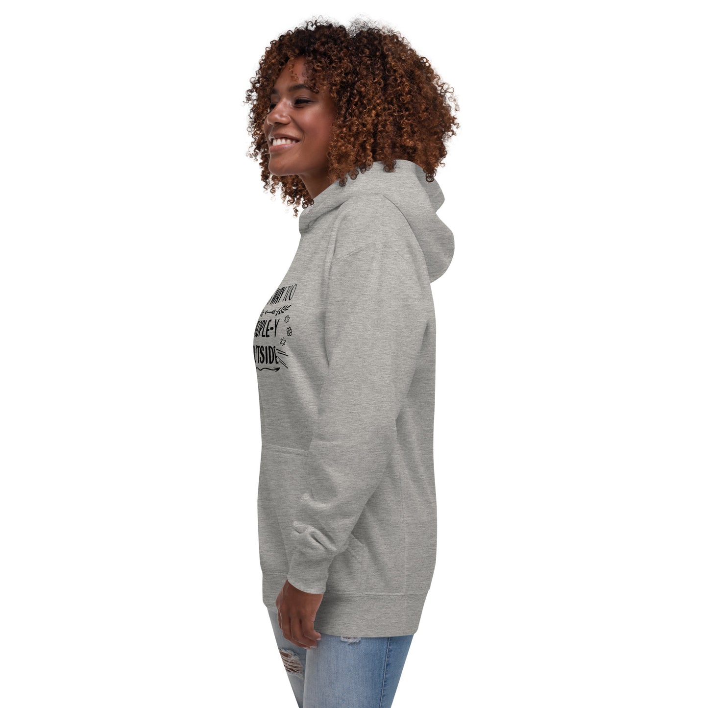 "Way Too People-y" Unisex Hoodie #1002