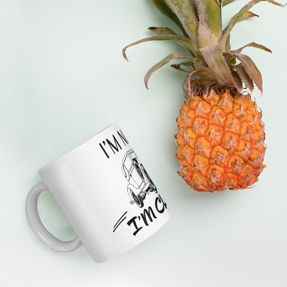 "I'm Not Old, I'm Classic" - White glossy mug